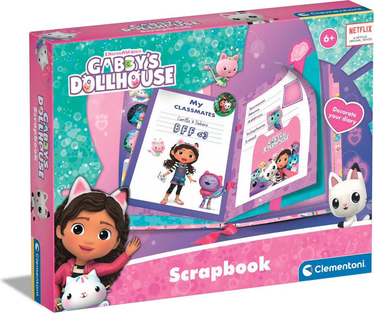 Gabbys Dollhouse Lijst met Kralen Schetsboek